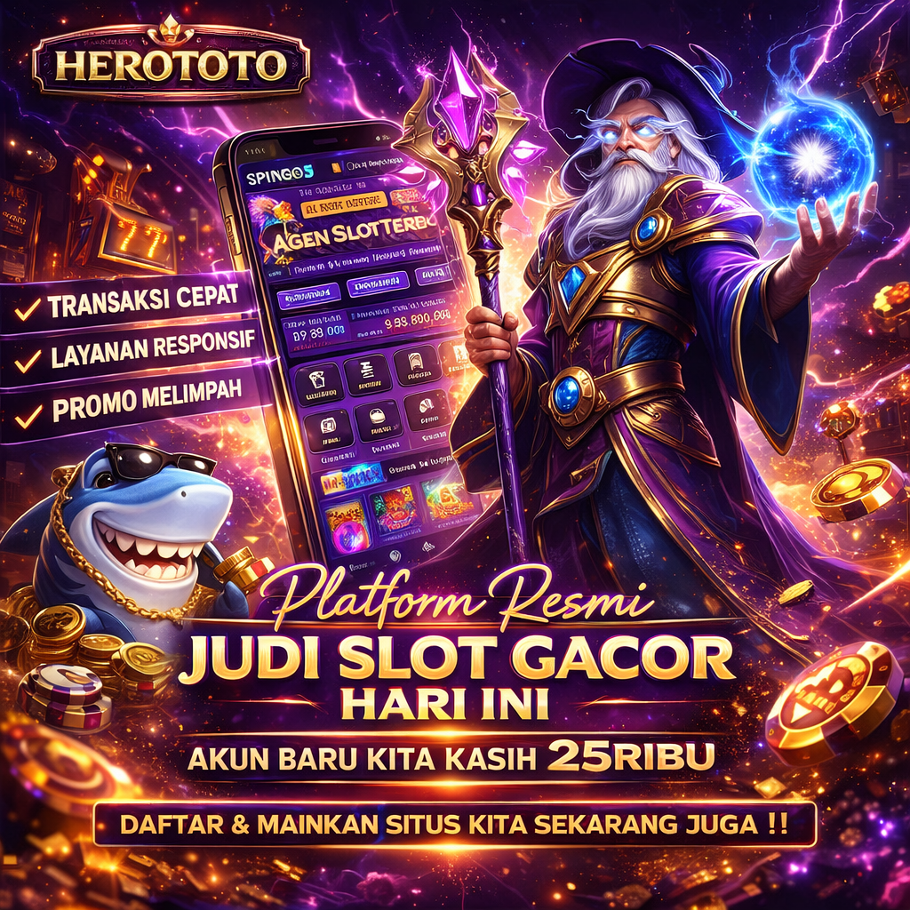 Galeri foto HEROTOTO: Website Situs Judi Slot Gacor Online Gampang Menang Maxwin Hari ini 2026 di Yogyakarta